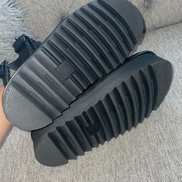 Dr.Marten VOSS WOMEN'S LEATHER STRAP PLATFORM SANDALS size 9 - Picture 5 of 8